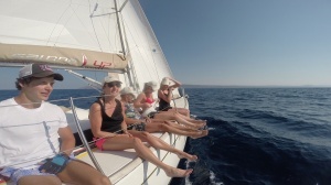 Sailing in the Aegean Sun